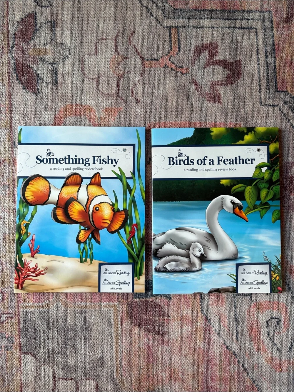 NEW All About Reading & Spelling All Levels Something Fishy + Birds of a Feather